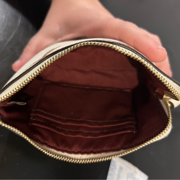 Coach White and Pink Dragonfly Wristlet - Picture 3 of 3